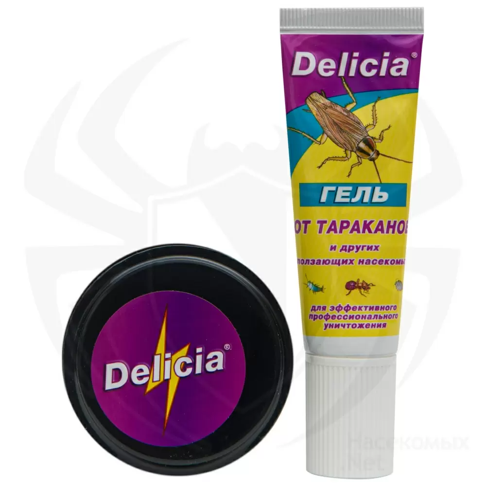 Delicia (Делиция) гель от тараканов (туба), 30 г + 4 бокса, 1 шт